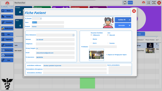 gestion cabinet medical