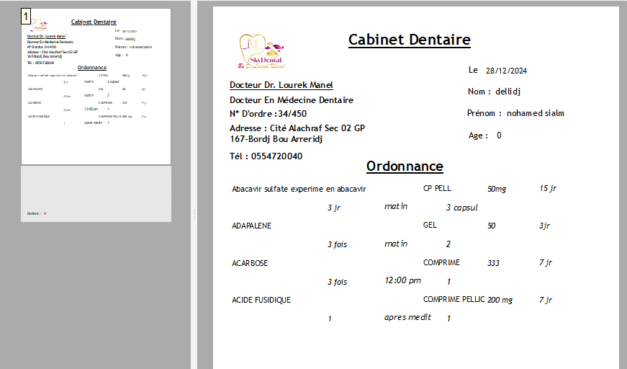 ⁦Logiciel de Gestion pour Médecins Dentistes⁩ - الصورة ⁦10⁩